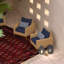 Chaise de patio avec coussins Sunbrella Tullio-51522195