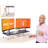 Adjustable Metal Base Standing Desk Converter