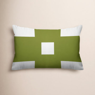 Luella Geometric Indoor/Outdoor Lumber Pillow