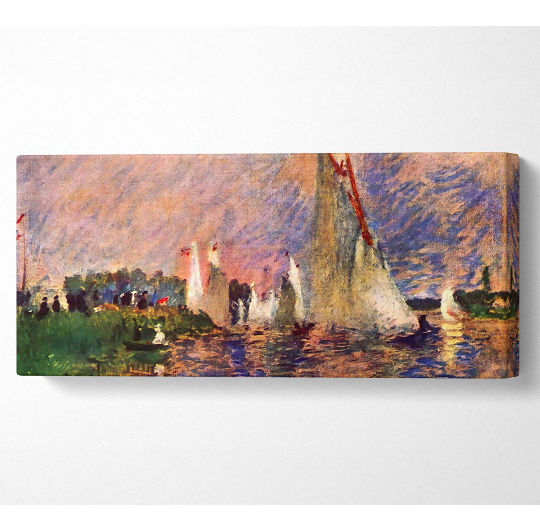 Renoir Regatta in Argenteui - Kunstdrucke auf Leinwand - Wrapped Canvas