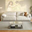 Coussin blanc modulaire 100% polyester-109243645-109243650-109243647