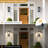 Ahlaysia Outdoor Wall Light Fixtures, Exterior Waterproof Lanterns, Porch Sconces Wall Mounted Lighting, 2-Pack
