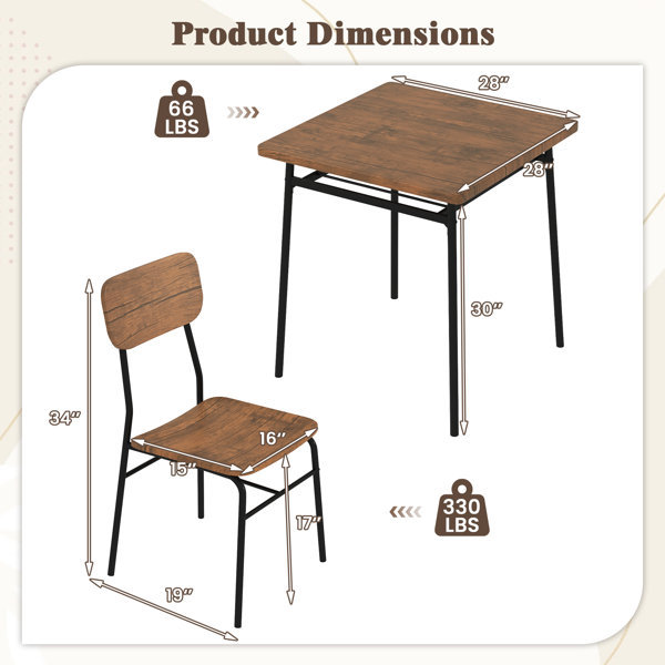 Product Dimensions