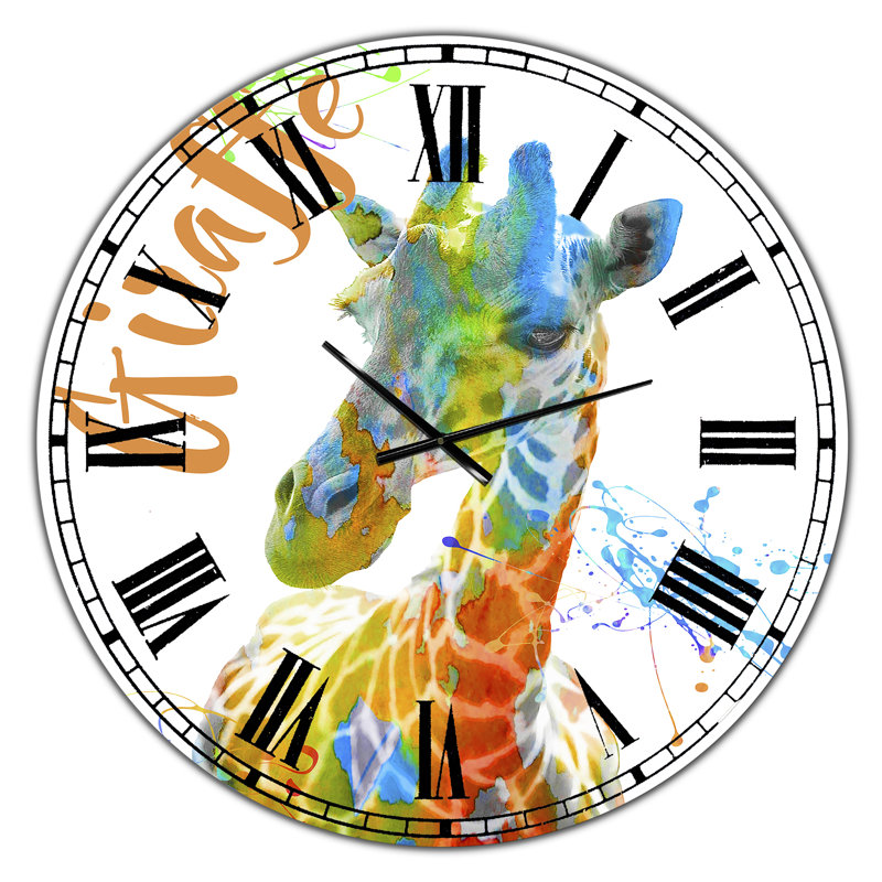 Grande horloge murale, Moyen
