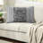 Elegant Grey Cal King Bedding Sets, Polyester Comforter With Hypoallergenic Fill
