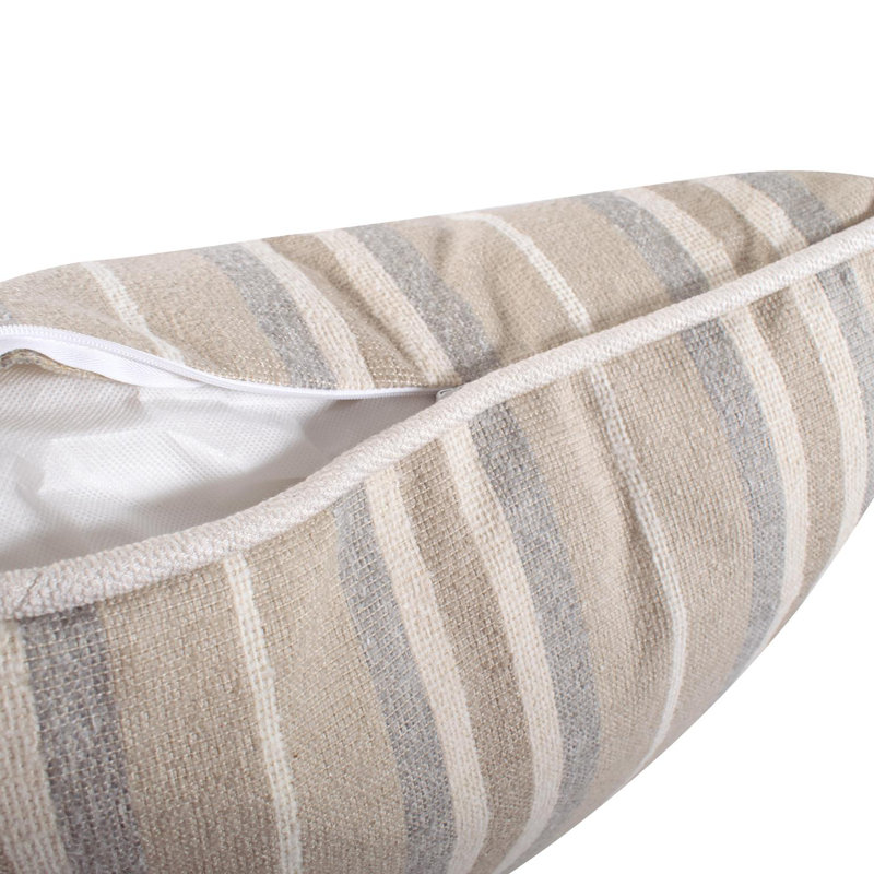 Coussin intérieur / extérieur Dune, Sable, H 20 po x l 20 po, Carré