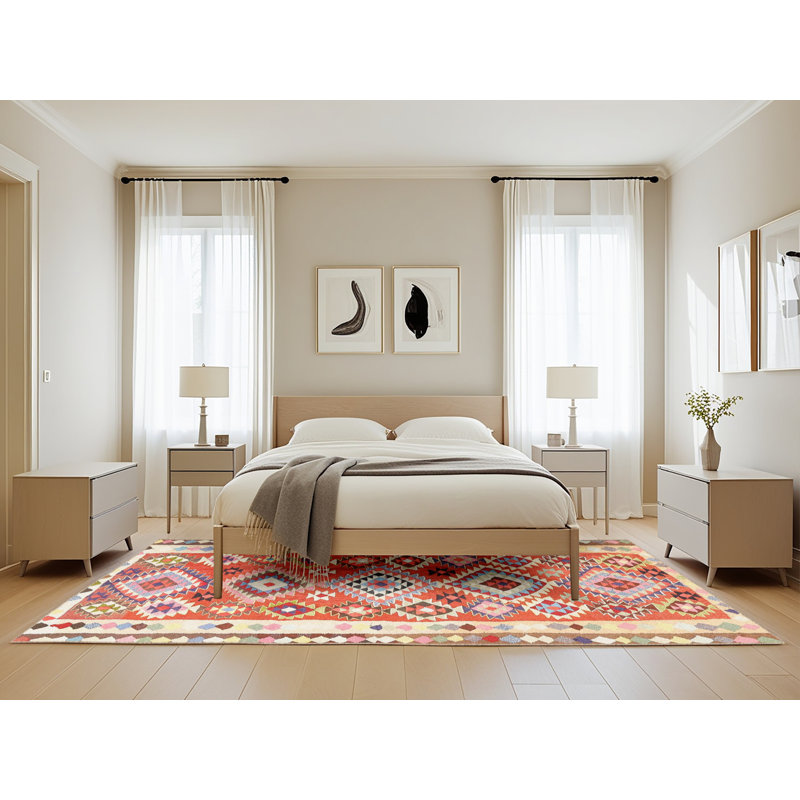 Southwestern Indoor Rug, Rectangle 5' x 8'