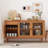 Middle Aged Small-Sized Glass Display Case-121079983-121079984