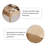 Minimalist Flip-Top Mirror Solid Wood Vanity Desk