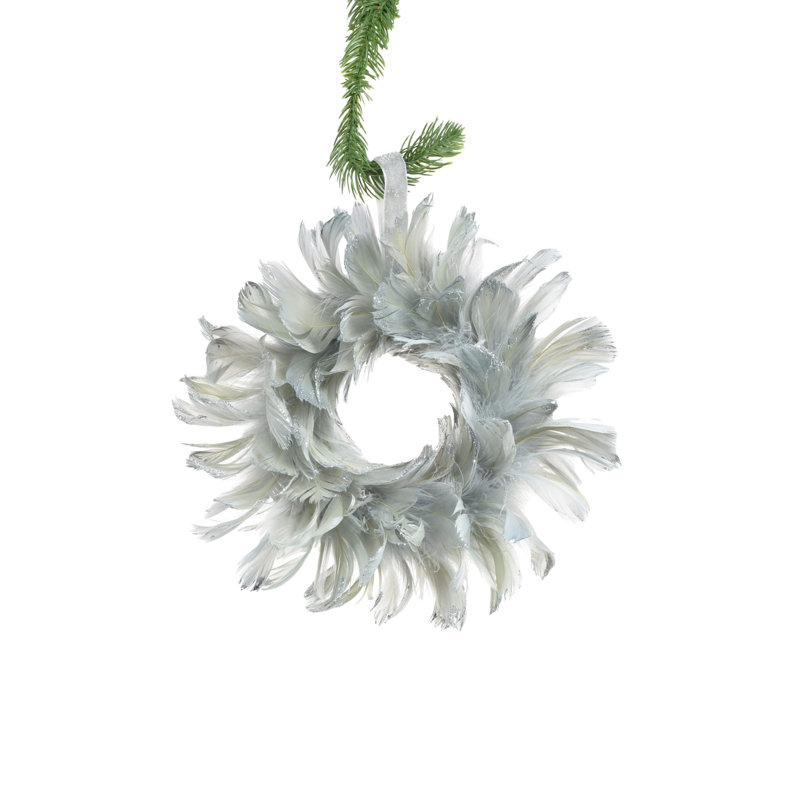 Couronne de plumes 9 po