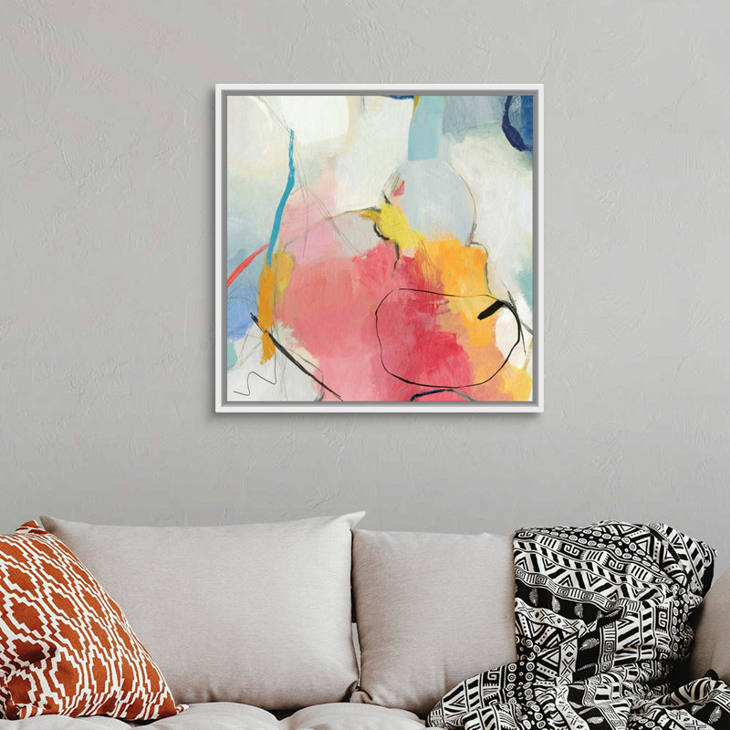 Watermelon II par PI Studio - reproduction sur toile, Toile blanche encadrée, H 32 po x l 32 po x P 1,75 po