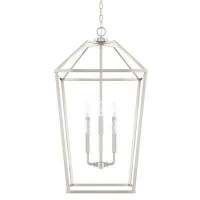 Luminaire suspendu géométrique unique à 6 lumières indépendant