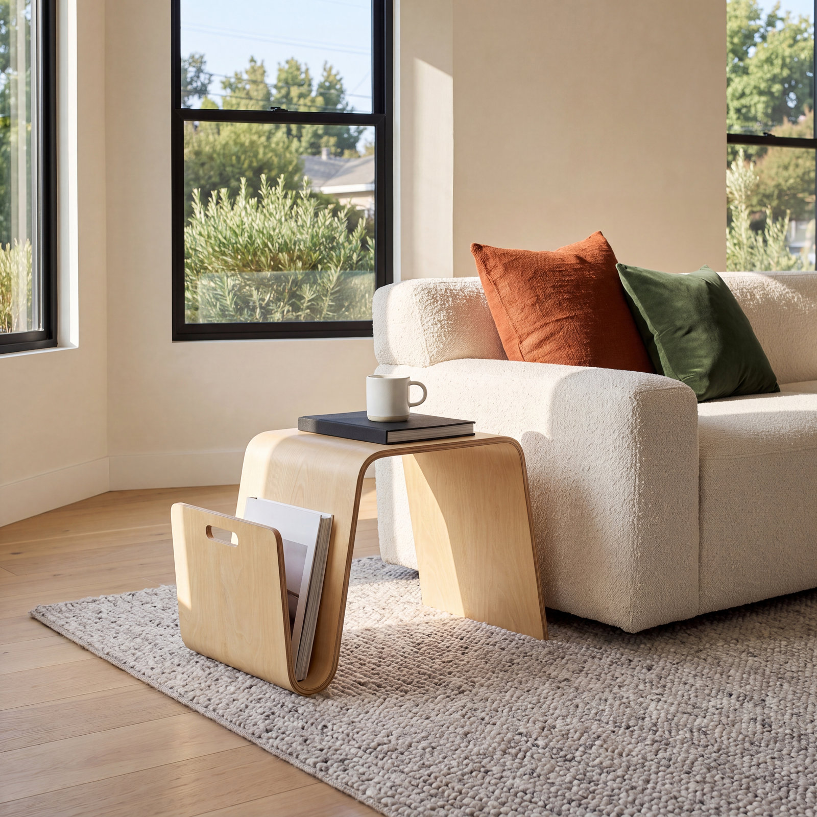 Meiko 27" End Table, Natural