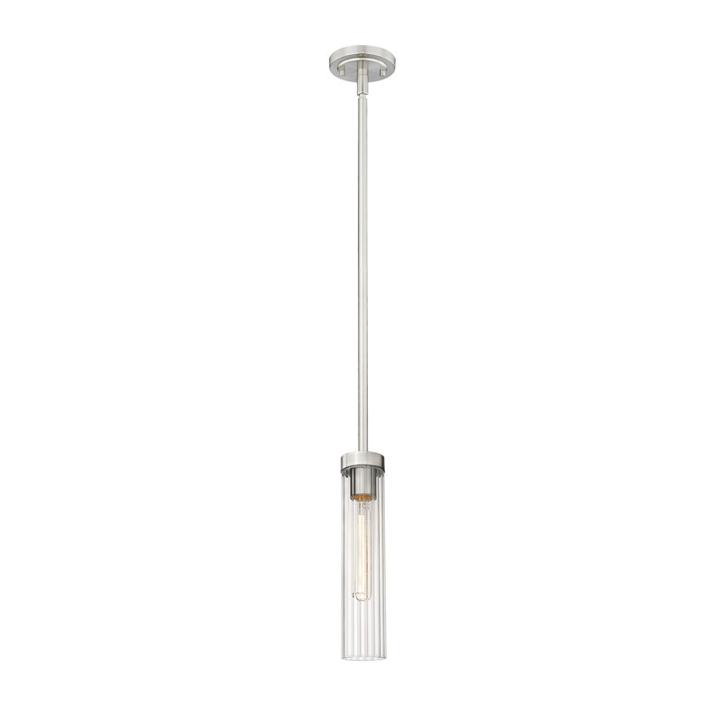 Mortola 1 - Light Single Pendant, Brushed Nickel