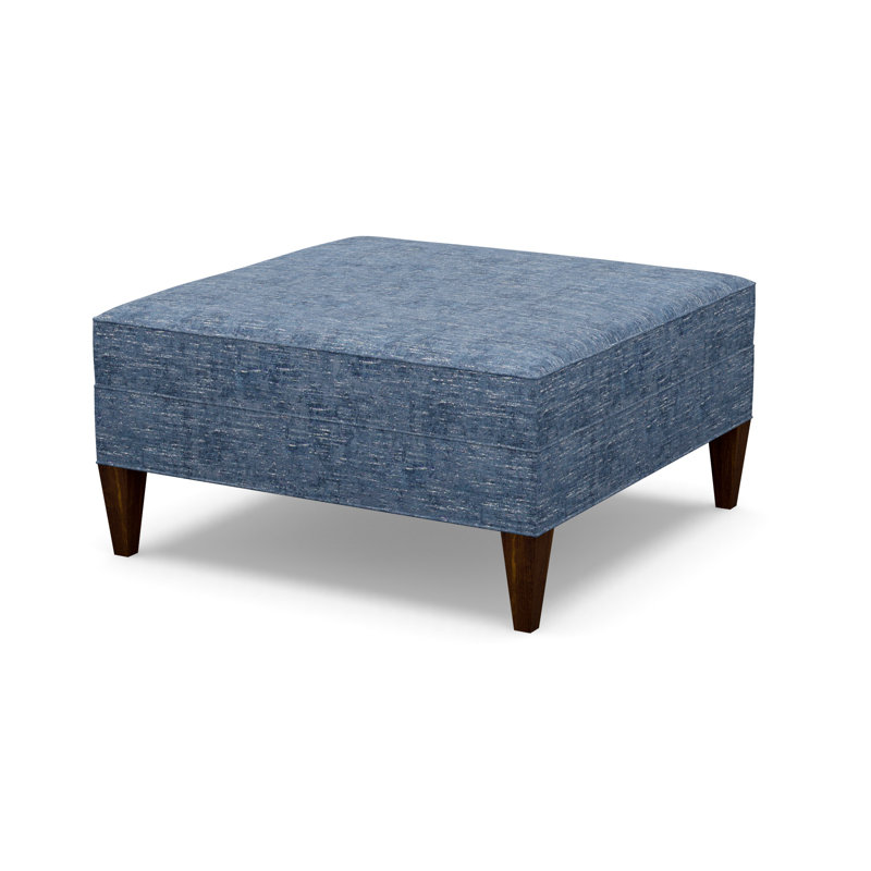Square Ottoman, 9637-51, Walnut