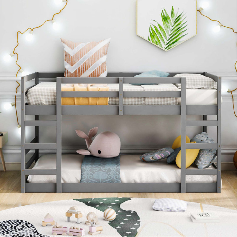 Lit superposé standard Fotheringham par Harriet Bee, gris, Simple