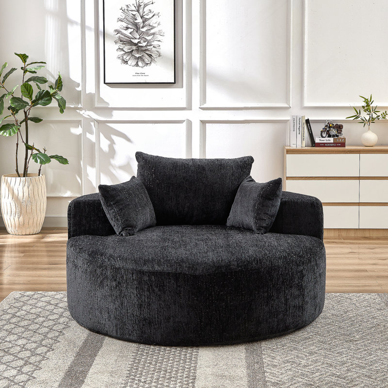 Canapé-lit simple Chenille