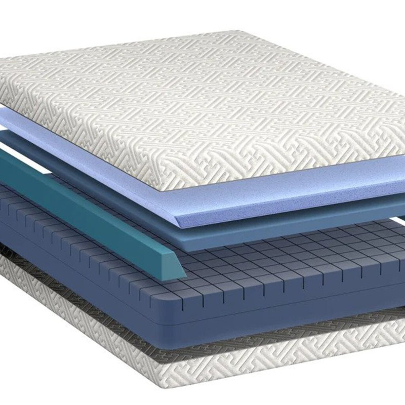 Auddie 14-Inch Premium Soft Gel Memory Foam Mattress With Air Grid Base, Cooling System Breathable, Twin XL