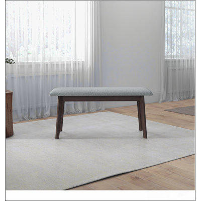 Banc en tissu rembourré Carlos