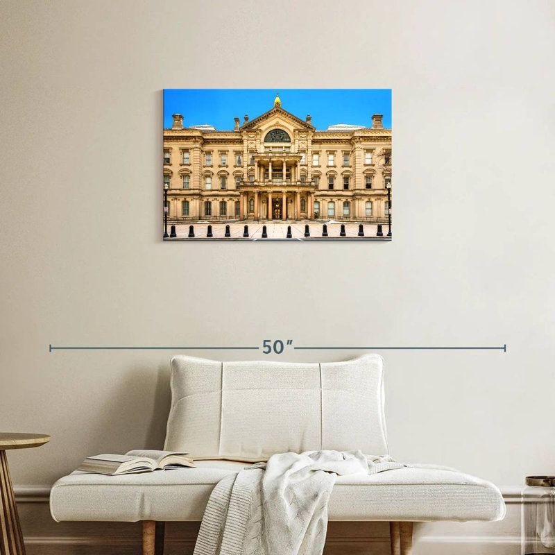 New Jersey State House, H 20 po x l 30 po