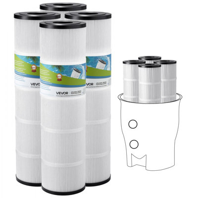 Hot Tub Spa Pool Filter Cartridge 105 Sq. Ft Compatible Pentair CCP320