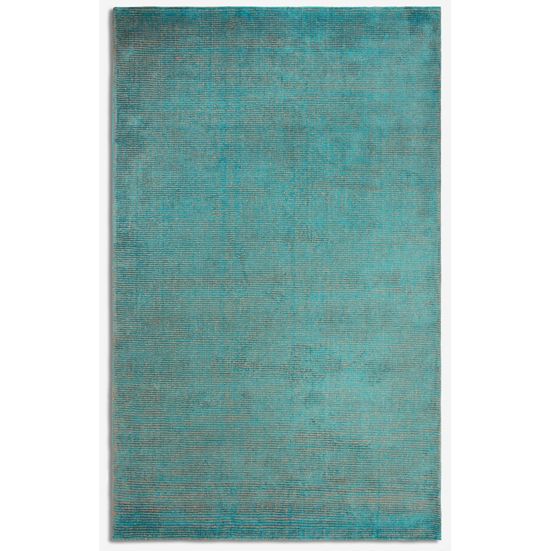 Kaia Solid Colour Wool Area Rug, Rectangle 150 x 230cm