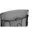 Chaise de réalisateur de camping grise robuste avec table d'appoint pour pique-nique, plage, pêche sur la pelouse
