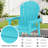 HDPE Outdoor Adirondack Chairs (Set of 2),  Bar Chair Set-2002757064