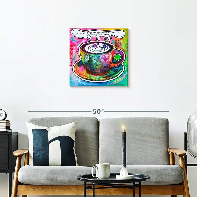 Ketti Caffeination, 20" H x 20" W
