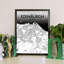 Edinburgh City Map - Unframed Graphic Art Print on Paper-850298773-901501087