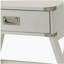 Table d'appoint blanche 1 tiroir-174939611
