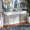 47.2'' Solid Wood Top Console Table