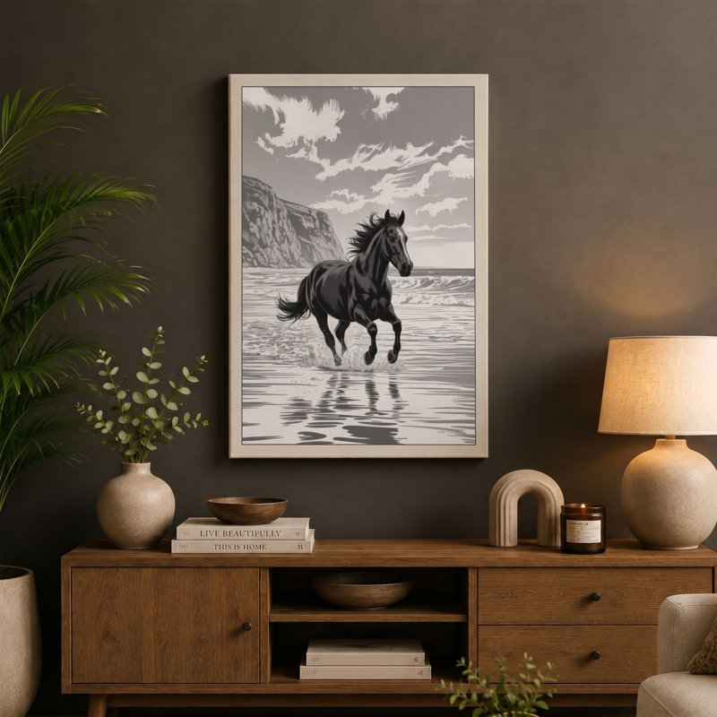 Print, 36x24 - 91.4 x 61.0 cm, Taupe Border