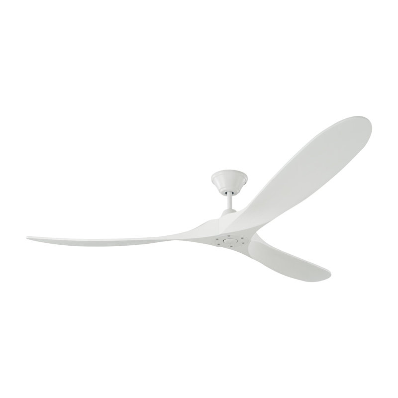 Obsidian Ceiling Fan, 70 inches, Matte White