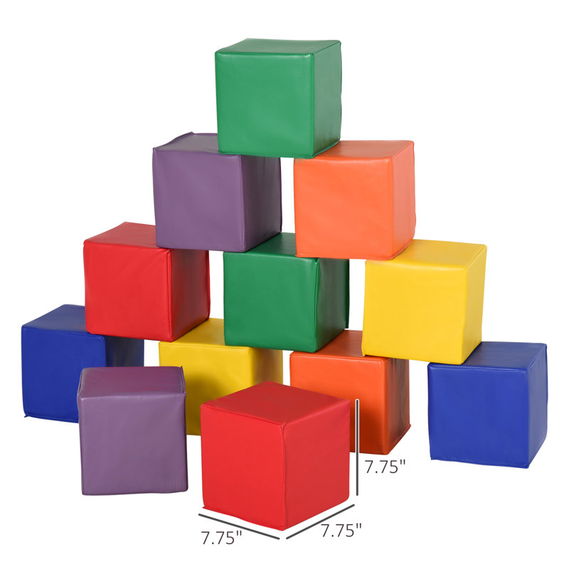 Blocs de construction en mousse pour 12 pièces