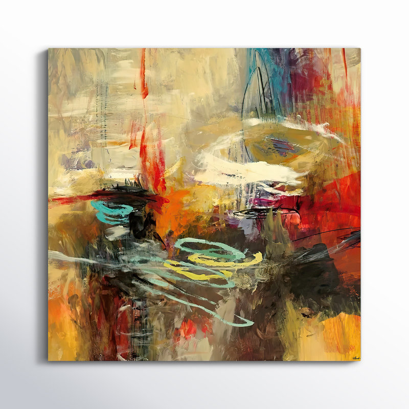 «Hilger Instinctual Beauty II» par Randy Hibberd - reproduction imprimée, H 30 po x l 30 po x P 1,5 po, Toile