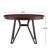 Round Dining Table (Brown)-1040344307