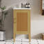 Armoire de salle de bain avec rangement et tablette réglable
