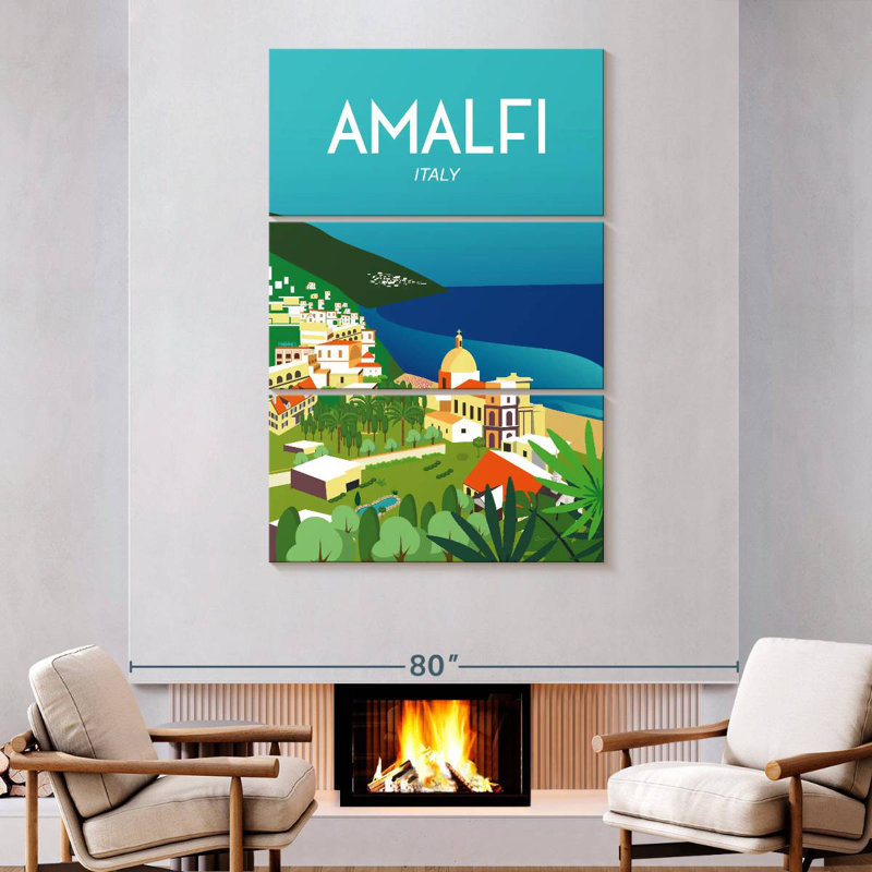 Nicci Amalfi, 74" H x 48" W
