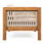 Mix Brown Rope/Teak Finish