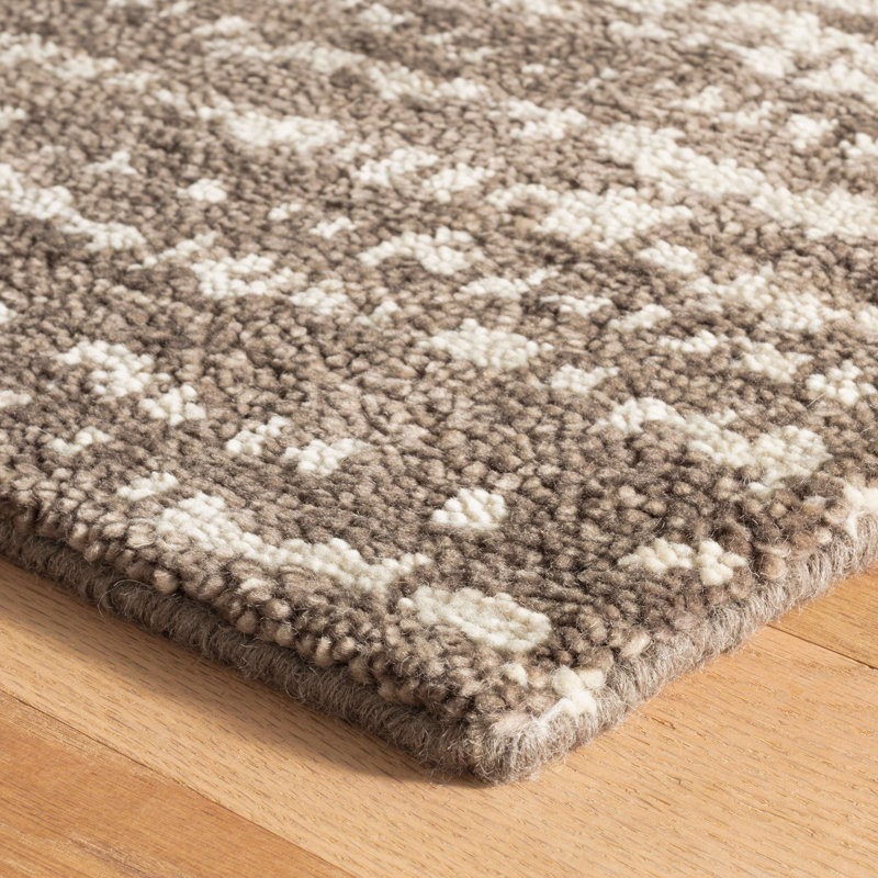 Shepherd Hand Knotted Wool Rug, Gray, Rectangle 8' x 10'