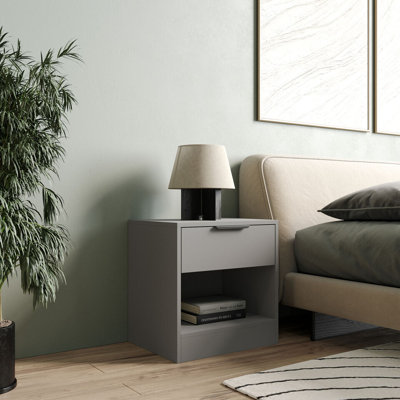 Sydonna 45cm W Solid Wood Bedside Table