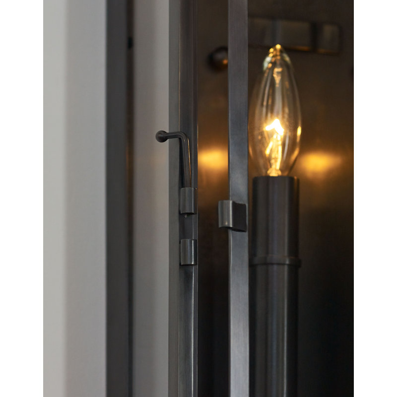 Chapman & Myers Linear Lantern Tall, Bronze