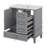 Modern Bathroom Cabinet With 3 Drawers-116306224