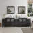 Ravenna 96" Freestanding Double Sink Bathroom Vanity with Engineered Marble Top and Matching Mirrors-27042734