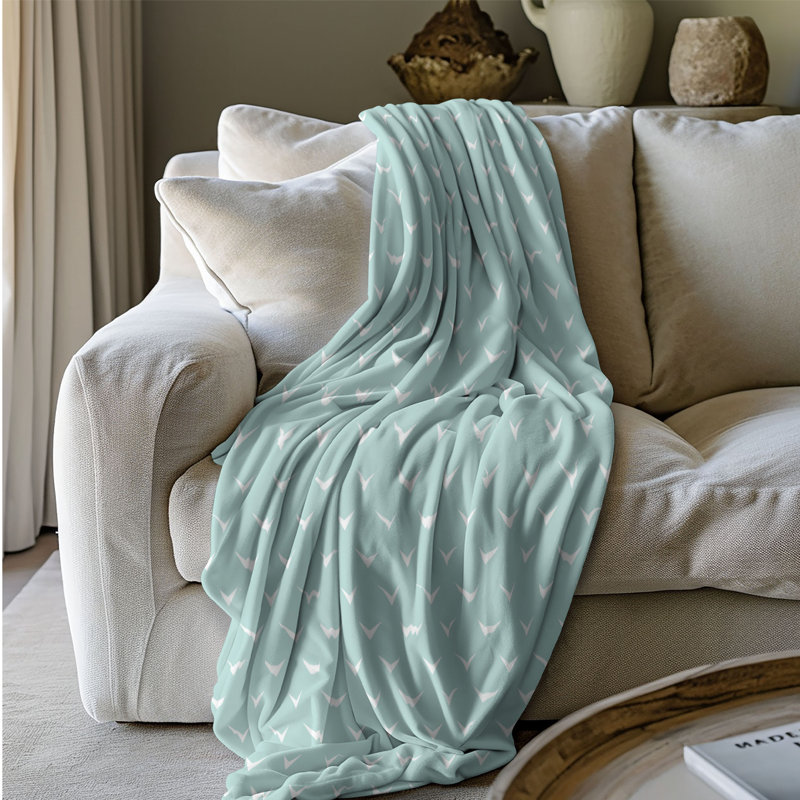Posh Style - Couverture Sherpa de qualité supérieure 1 pièce 0123, L 60 po x L 80 po