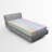 Microfiber Striped Fitted Sheet-89083073-43721474