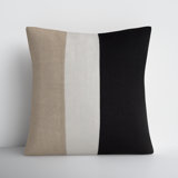 Hegg Striped Linen Reversible Throw Pillow