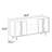 70.9'' Sideboard