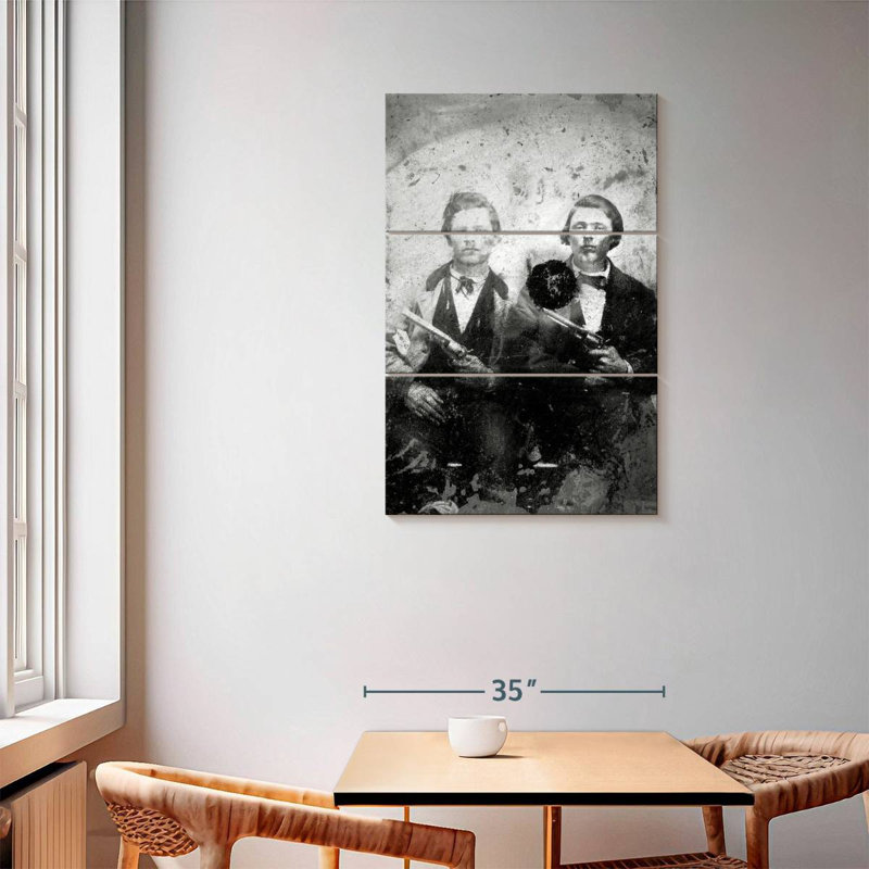 Leisha Jesse et Frank James 1866-76, H 57 po x l 36 po